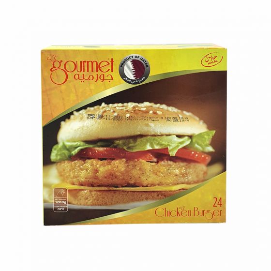 GOURMET CHICKEN BURGER 1200GM