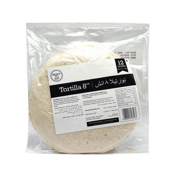 SIGNATURE TORTILLA 8" 12PCS 540GM