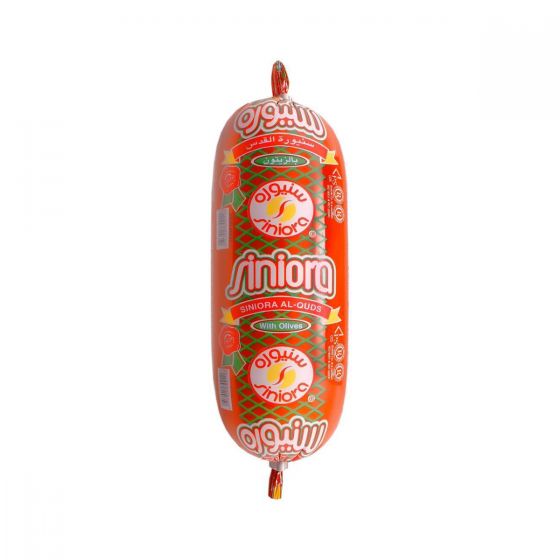 SINIORA BEEF MORTADELLA OLIVE 500GM