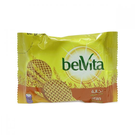 BELVITA BRAN BISCUIT 62GM