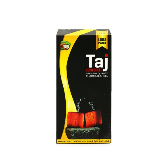 TAJ COCO SHELL CHARCOAL 96PCS