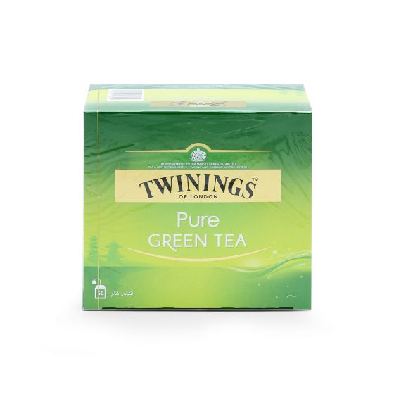 TWININGS PURE GREEN TEA  50S