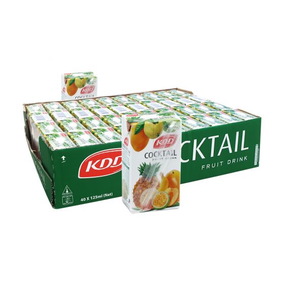 KDD JUICE JUNIOR COCKTAIL-125ML x 40 PCS